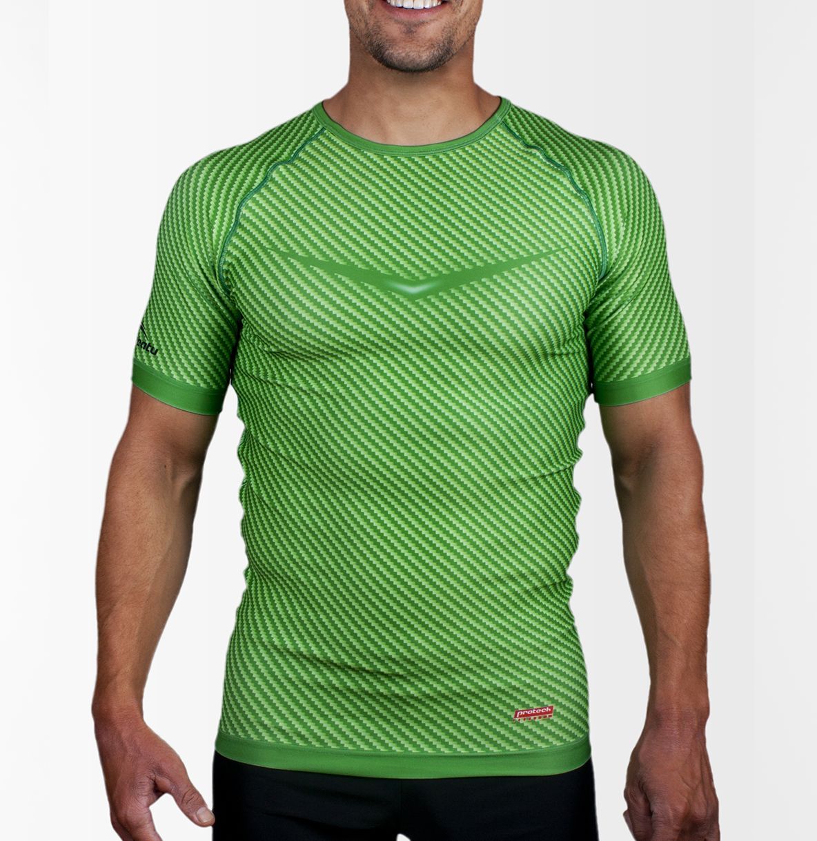 CAMISETA MANGA CORTA CARBON EMERAL