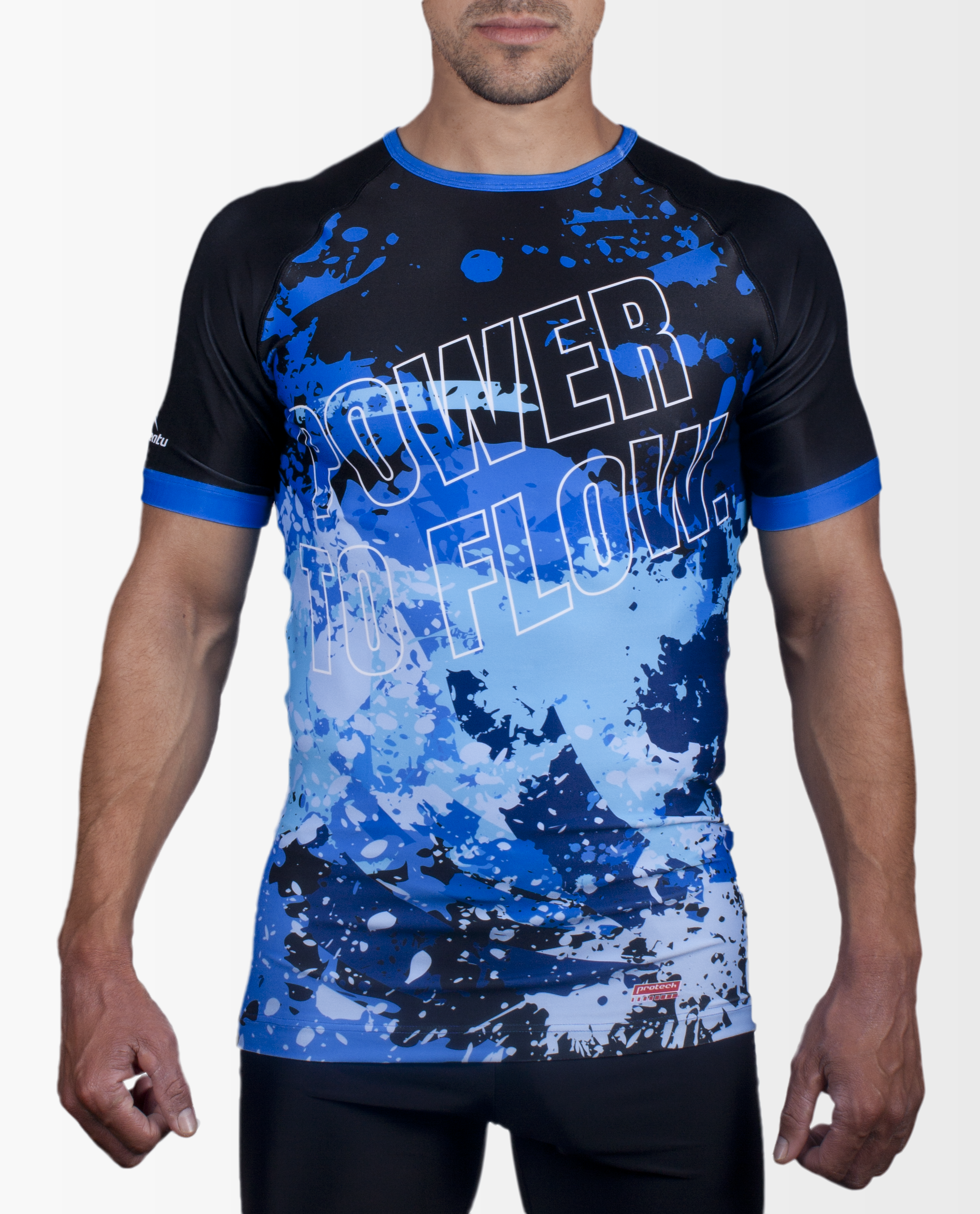 camiseta manga corta protech camuflaje